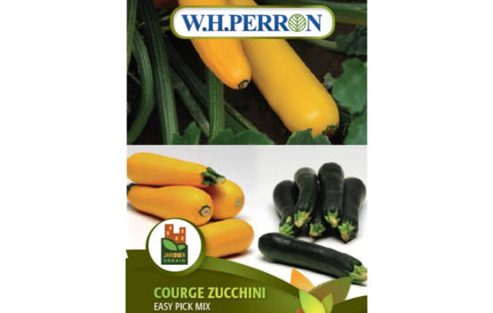 Courge Zucchini Easy Pick M&eacute;lange (Jaune et Vert) (Semences)