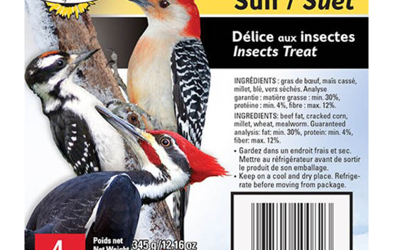 Suif insectes 311 g