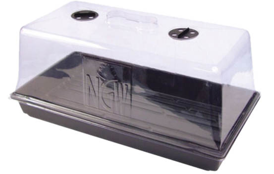 D&ocirc;me transparent avec a&eacute;ration 7"